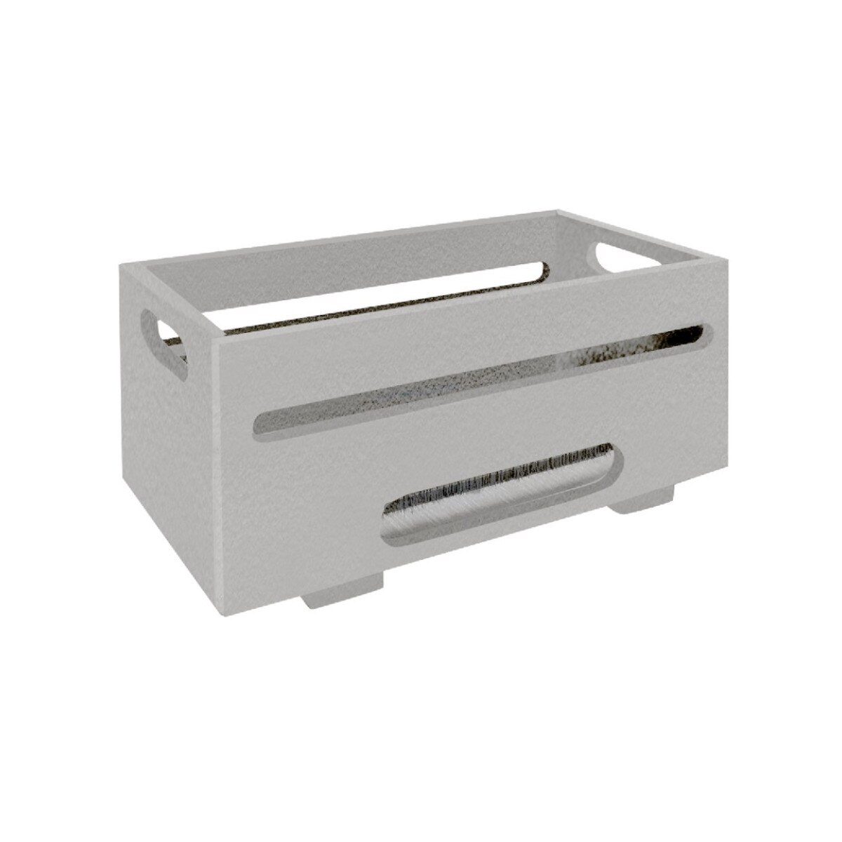 Large Ball Crate Light Gray